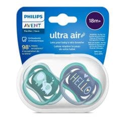 Philips Avent Ultra Air Pacifier (Boys) 18M+