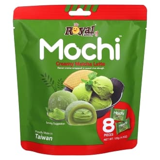 Royal Family Mochi Creamy Matcha Latte Gluten-Free