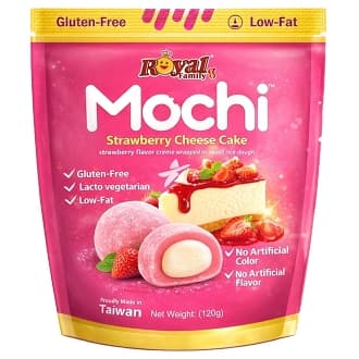 Royal Family Mochi Strawberry Cheesecake Gluten-Free