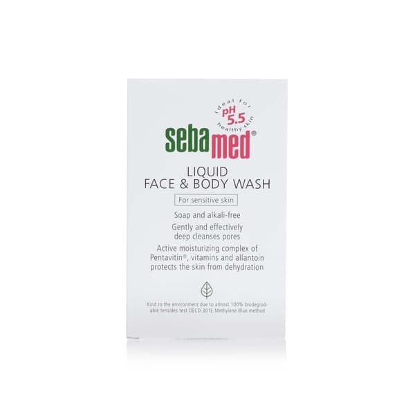 Sebamed Liquid Face and Body Wash Sensitive Skin 200ml