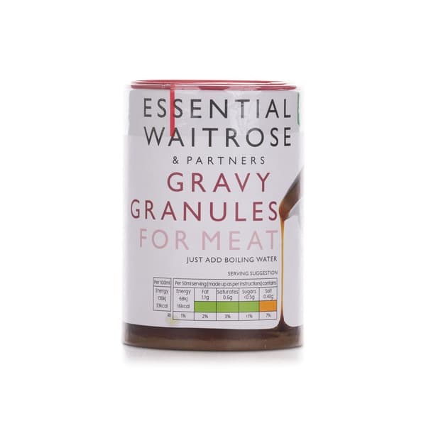 Waitrose Essential Meat Gravy Granules 170g