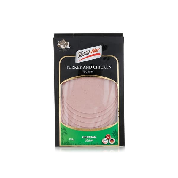 Texa Star Sliced Turkey & Chicken Salami 150g