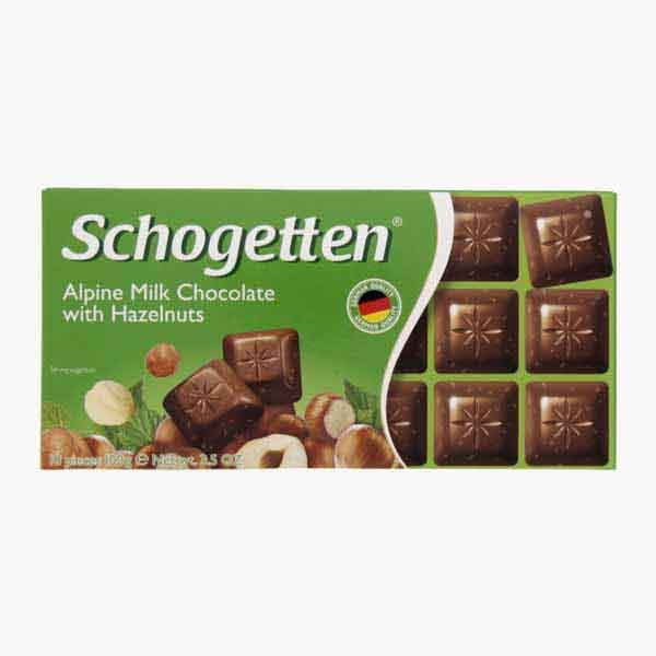 Schogetten Alpine Milk Chocolate 100 g