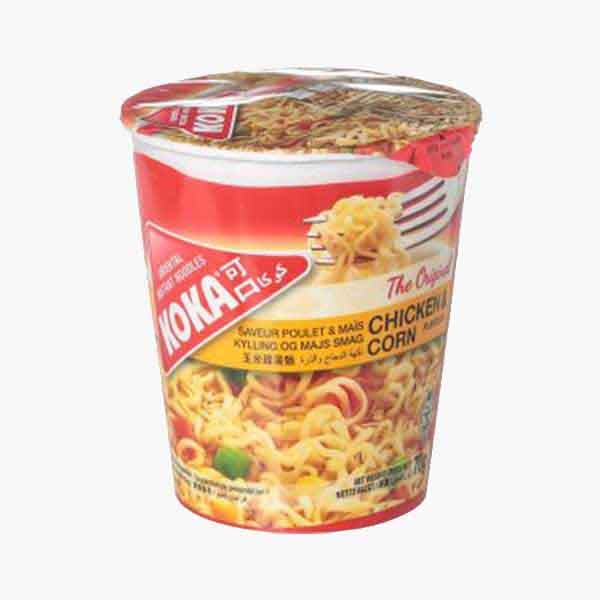 Koka Cup Noodles Chicken And Corn 70 g S 1