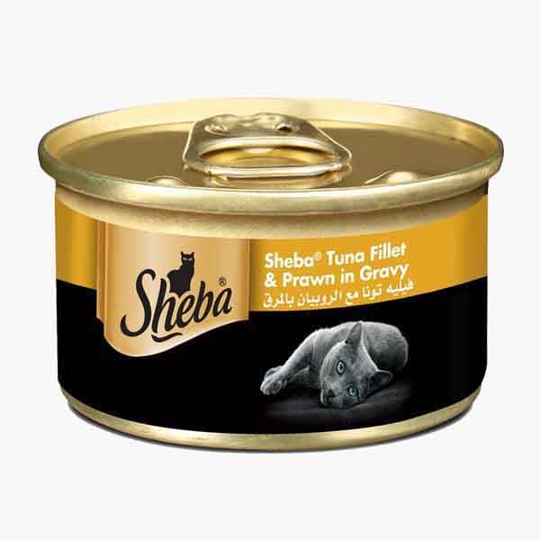 Sheba Tuna Fiilet And Prwan In Seafood 85 g
