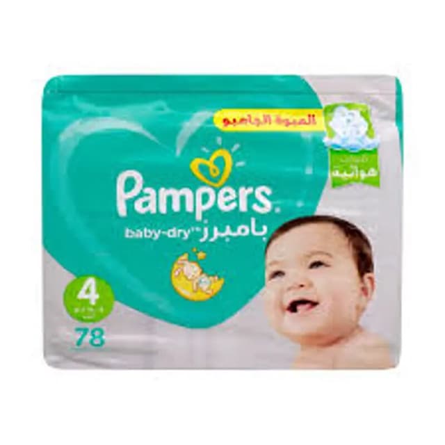 Pampers Baby Dryml Diaper M6 S4 Jcp 78 Pc