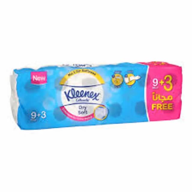 Kleenex Bath Tissue 9 + 3 Free