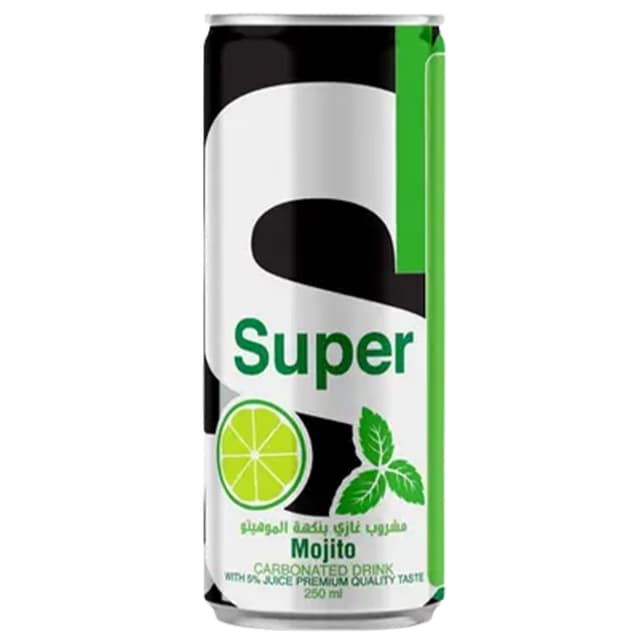 Super Carbonated Drink Mojito 250 mL