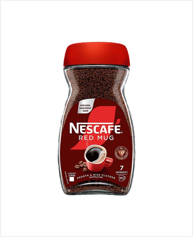 Nestle Nescafe Red Mug Coffee 190gm @10%off