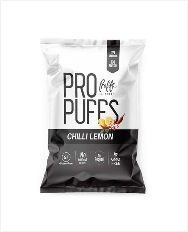 Prolife Pro Puffs Chilli Lemon Flavor 50gm