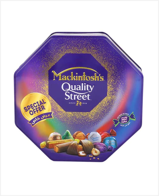 Mackintosh's Quality Street Chocolate (tin) 375gm Promo
