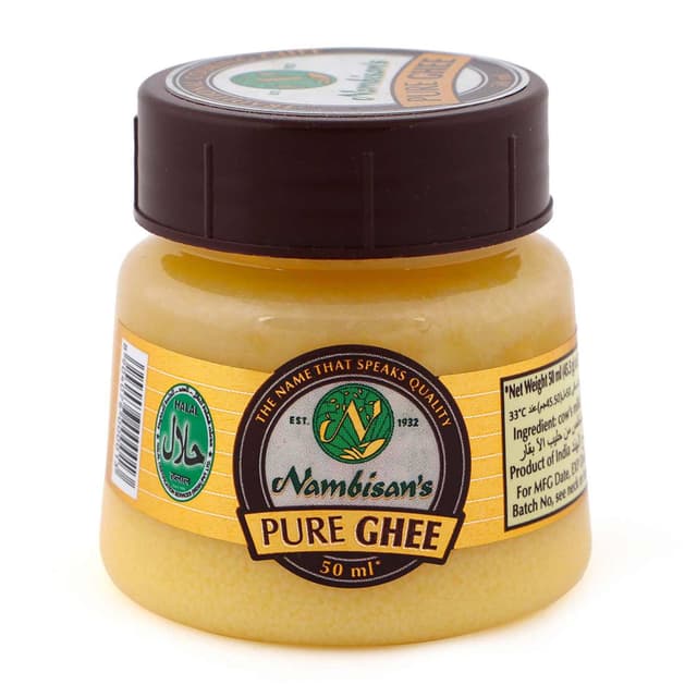Nambisans Pure Ghee (jar) 50ml (47.5gm)