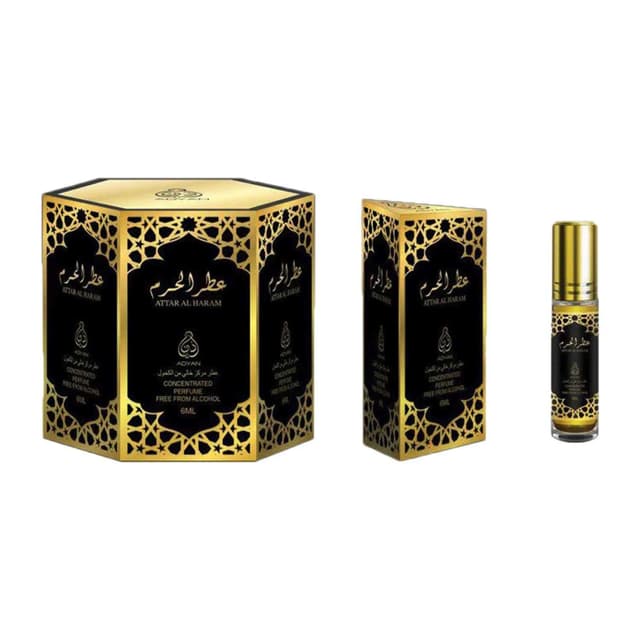 عطر الحرم 6 مل * 6 حبات