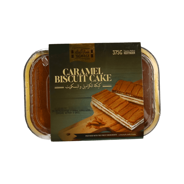 Sara Cake Caramel Biscuit Cake 375g