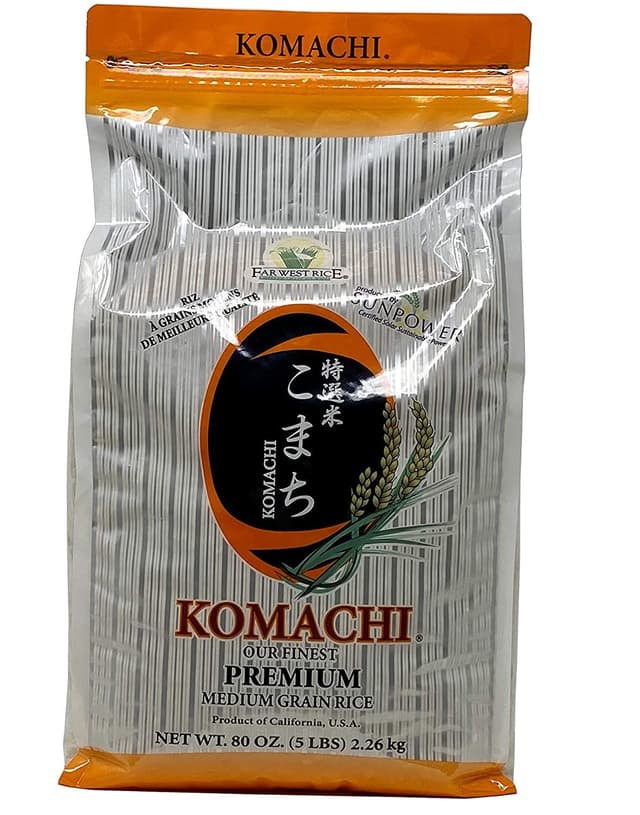 Farwest Komachi Medium grain Rice 2.26 Kg
