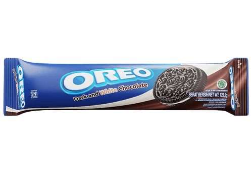 Oreo Dark & White Chocolate Sandwich Cookies, 119g