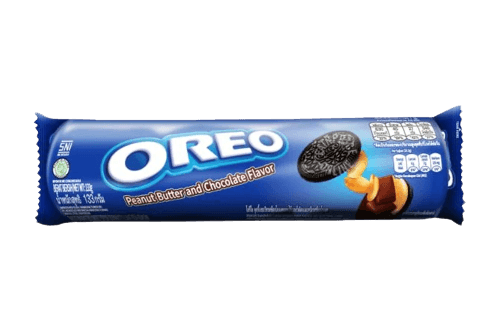 Oreo Peanut Butter & Chocolate Sandwich Cookies, 119g