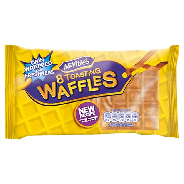 Mcvitie's Toasting Waffles 200 g