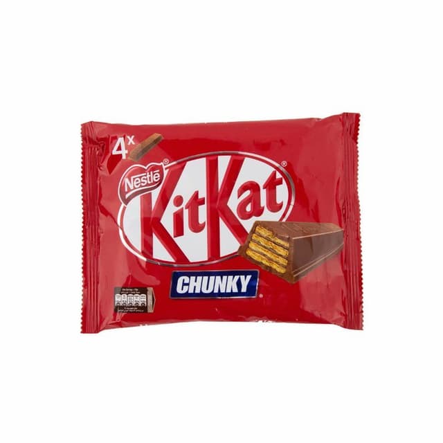 Kitkat Chunky Chocolate, 4x40g