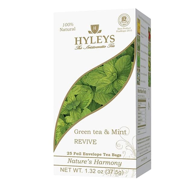 Hyley's Nature'S Harmony Green Tea with Mint 1.5 g 25 Tb