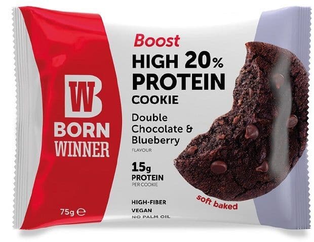 Born Winner Boost Cookie Double Chocolate & Blueberry 75 Gm