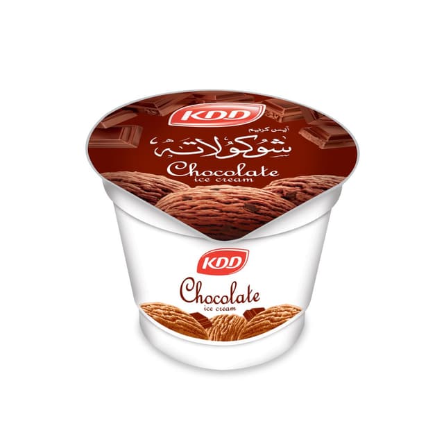 KDD Chocolate Ice Cream Cup 100ml