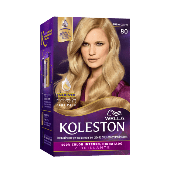 Wella Koleston Hair Color Kit - 8/0 Light Blonde, 1 Piece