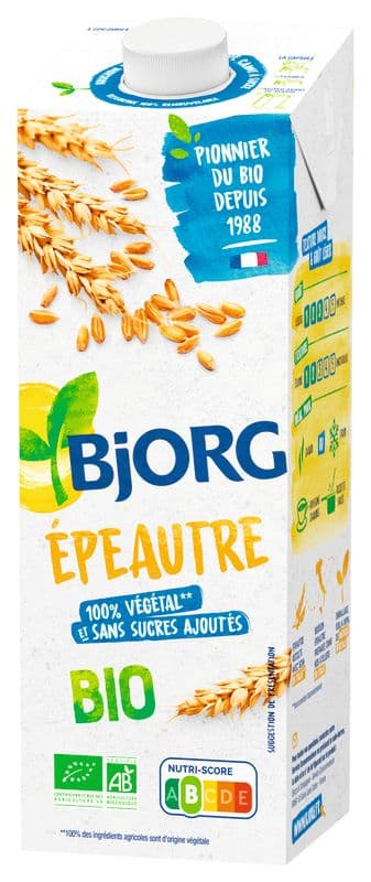 Bjorg Organic Smooth Spelt Drink, 1L