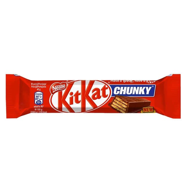 Kitkat Chunky Chocolate Bar Small, 40g