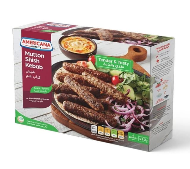 Americana Mutton Shish Kebab Arabic Spices 420G
