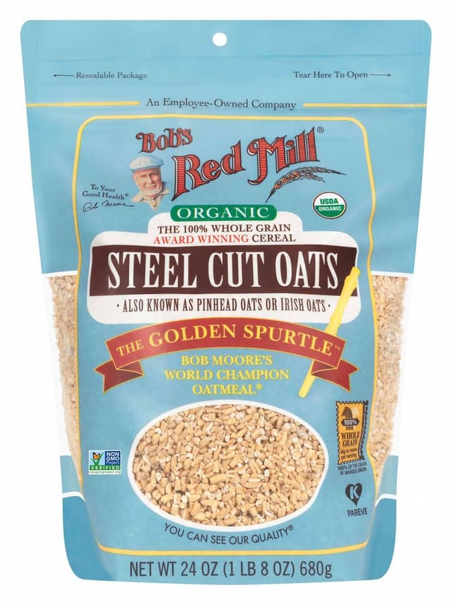 Bob's Red Mill Organic Steel Cut Oats 680g
