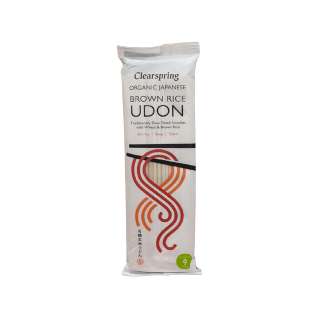 Clearspring Organic Japanese Brown Rice Udon Noodles, 200g