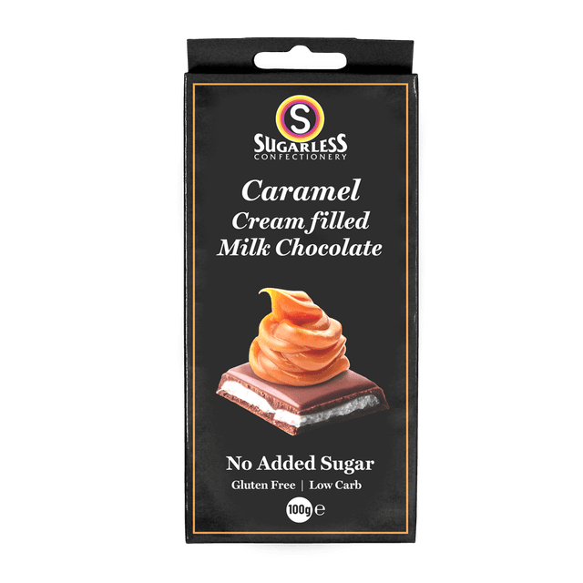 Sugarless Chocolate Caramel 100 g