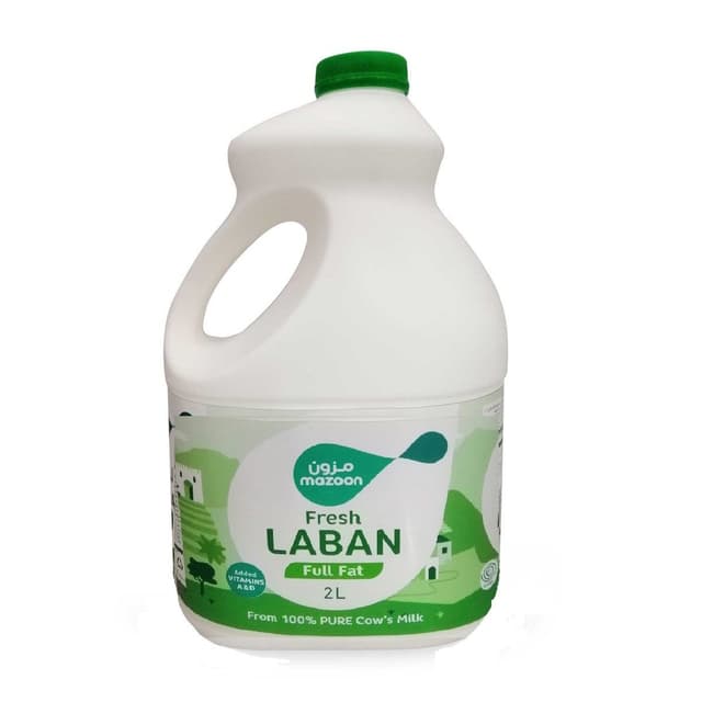 مزون لبان طازج كامل الدسم 2 Litre