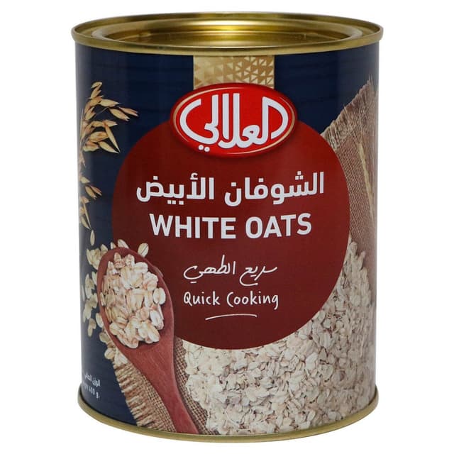 الألالي شوفان أبيض علبة, 400g