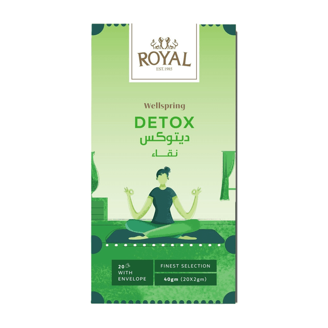Royal Herbs Detox Tea Bags, 20 Tea Bags