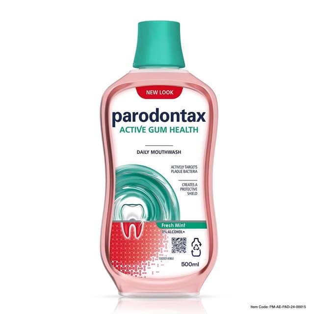 Parodontax Active Gum Health Daily Mouthwash Mint Flavor, 500ml