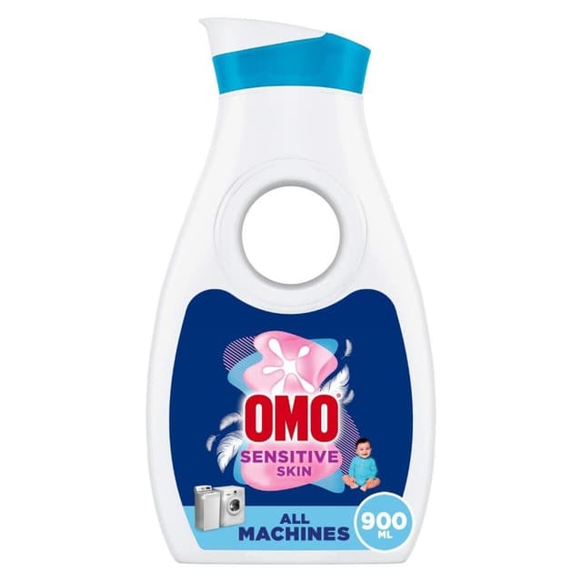 Omo Semic Liquid Low Sensitive LIquid Detergent 900 ml