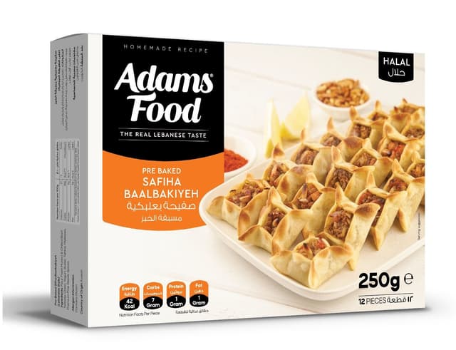 Adams Food Pre Baked Sfiha Baalbakiyeh, 250g
