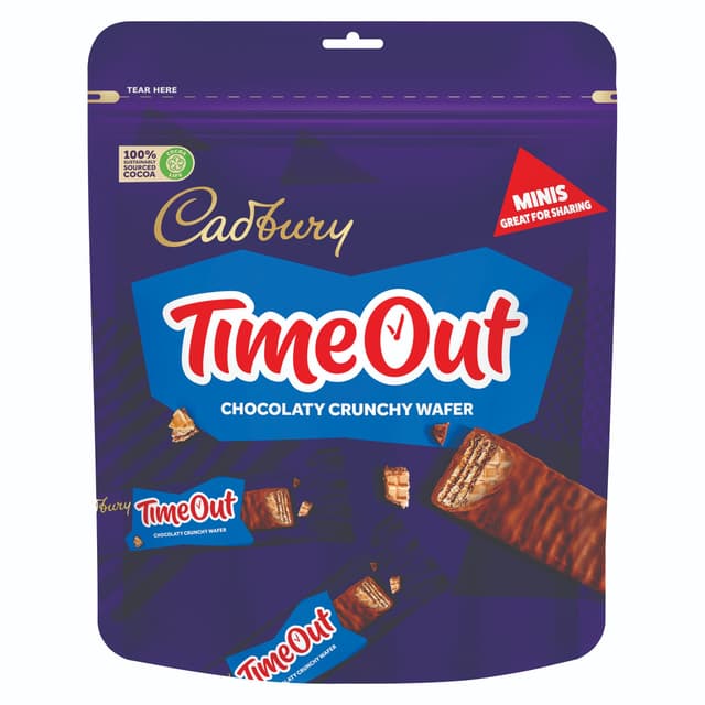 Cadbury Time Out Chocolaty Crunchy Wafer 247.2 g