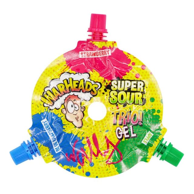 Wom Warheads Super Sour Trio Gel, 51g