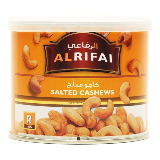 الرفاعي كاجو مالح في علبة، 275g