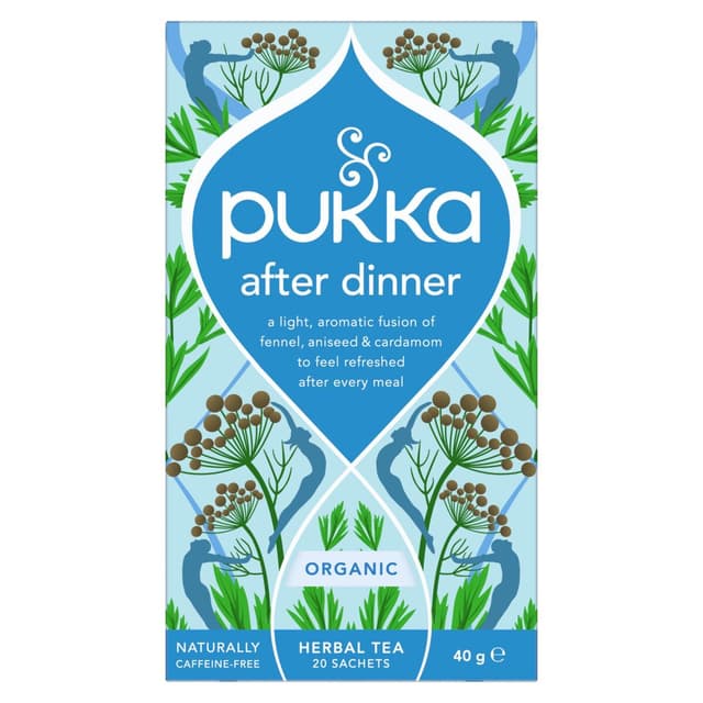 Pukka Feel New Organic Herbal Tea With Aniseed Fennel & Cardamom 20 pcs
