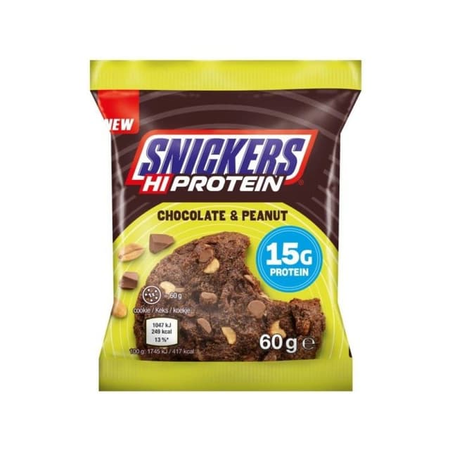 Snickers Hi Protein Chocolate & Peanut Cookie, 60g