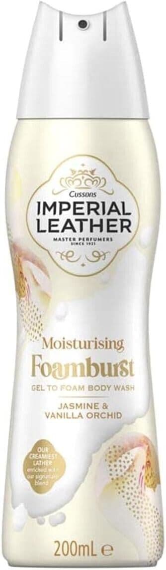Imperial Leather Foamburst Jasmine & Vanilla Orchid Body Wash, 200ml