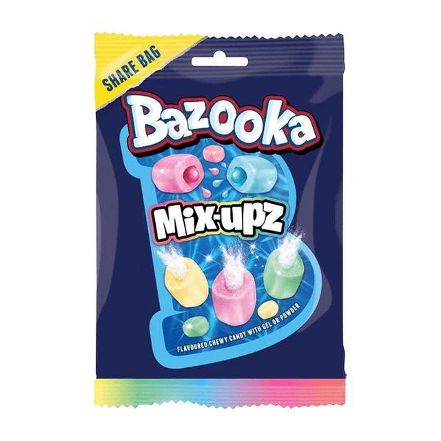 Bazooka Mix- Upz Chewy Candy, 120g