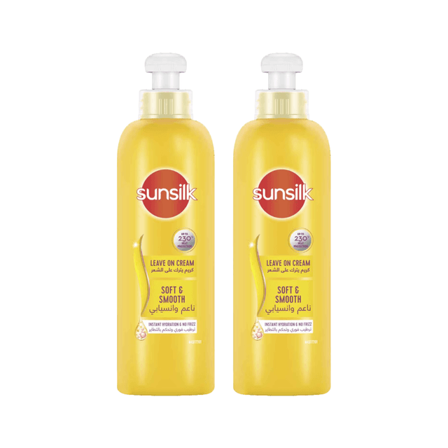 Sunsilk Instant Hydrating Leave-On Hair Cream, 2x200ml