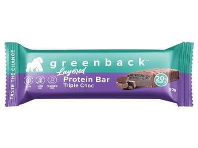 Greenback Triple Choc Protein Bar, 50g