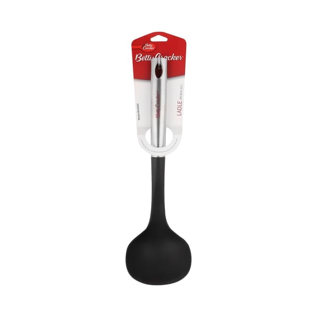 Betty Crocker Soup Spoon Black