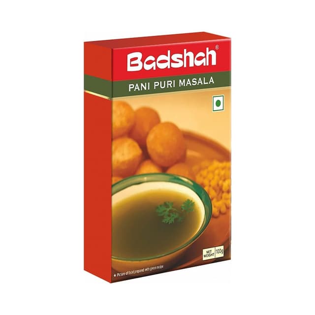 Badshah Pani Puri Masala Powder Blended Spice Mix Instant Pani Puri Masala 100 g